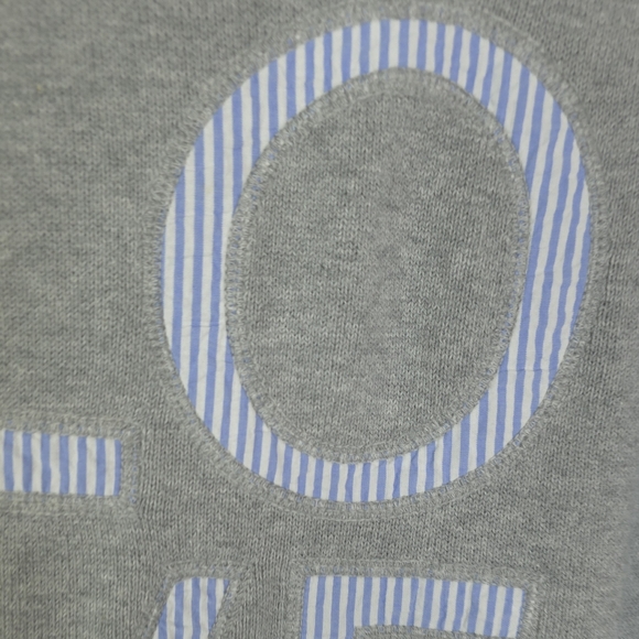 Gap Factory Pull Over Crew Neck "LOVE" sweater Size XL - Picture 5 of 5